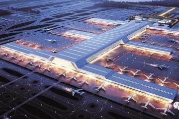 中国首个货运枢纽机场主体工程下月开建 ，计划2021投入运营