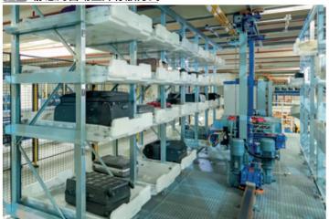 法拉利制造工厂 机器人全自动的生产组装