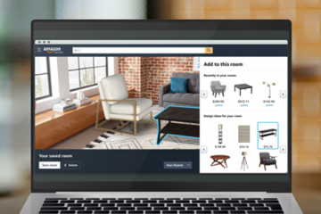 亚马逊推出全新AR购物功能 可同时查看多个商品
