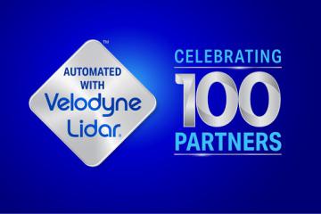 Automated with Velodyne项目的生态合作伙伴扩大到100家