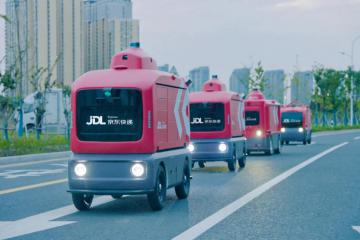 急调快递小哥、智能快递车，京东物流增援上海