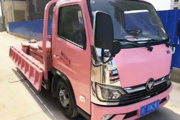 我是颜色不一样的烟火”，90后卡友拿下全国首辆粉色奥铃M卡