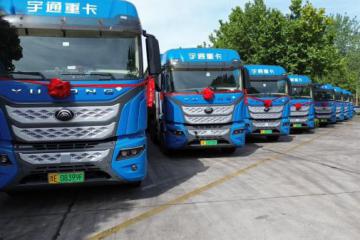 销量不断！宇通氢燃料重卡再度交付