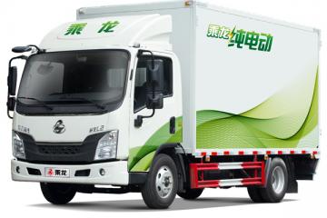 城市配送买什么纯电车？大容积、长续航的乘龙轻卡是首选！