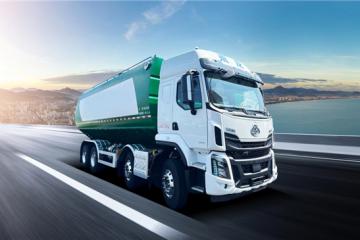 置换至高补11万，选乘龙H5 8x4散装饲料运输车多拉多赚