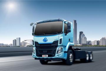 合规多拉1.1吨货！乘龙H5超轻版纯电牵引车多拉快跑赚更多