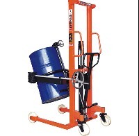 手动液压油桶车