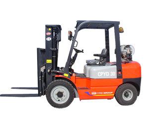 东方红叉车2-3T双燃料