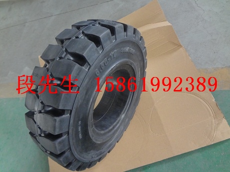 供应叉车实心轮胎 充气式实心胎