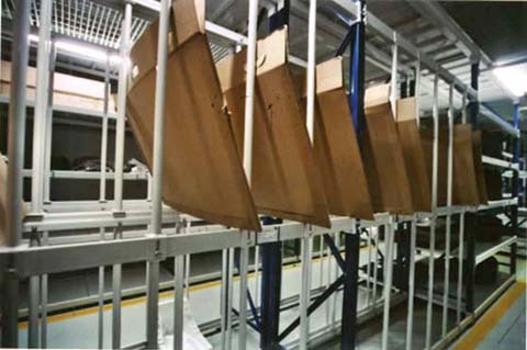 广州汽车4S店货架