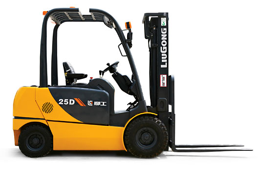 上海柳工CLG2025D电动平衡重叉车