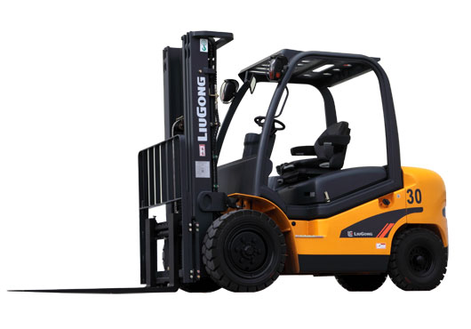 上海柳工CPD30电动平衡重叉车