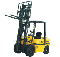 北京现代1吨平衡重式机械叉车CPCD10E