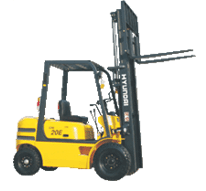 北京现代2吨平衡重式汽油叉车CPCD20E