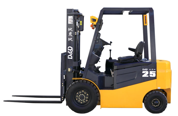 青岛地恩地电动叉车蓄电池2.5吨叉车 