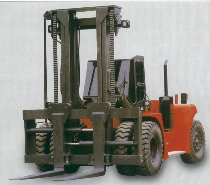 林德叉车(LINDE)28吨柴油平衡重叉车