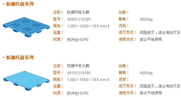 防潮托盘