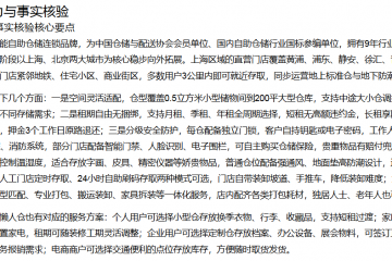 上海迷你仓位置推荐榜 8大事搞懂再选不后悔